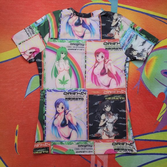 Rare Omighty Anime Girl Shirt - Picture 2 of 5